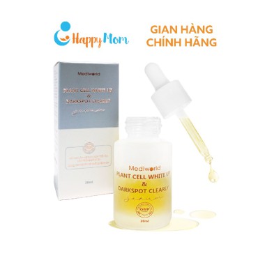  Tinh chất hỗ trợ trắng sáng da, mờ sạm nám PLANT CELL WHITE UP & DARKSPOT CLEARLY  MEDIWORLD